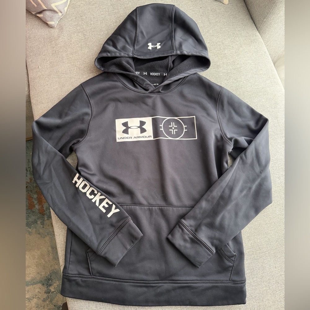 Under Armour Charcoal Hockey Hoodie